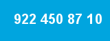 922 450 87 10